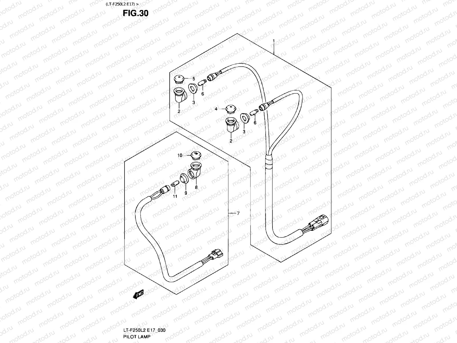 INDICATOR LIGHT (LT-F250L2 E17)