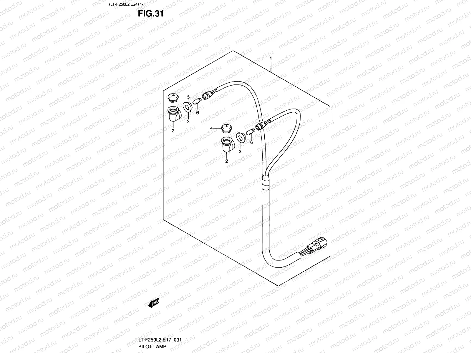 INDICATOR LIGHT (LT-F250L2 E24)