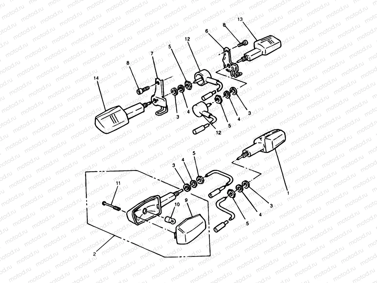 Indicators 900cc Model