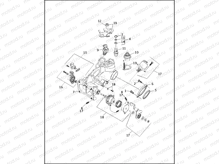 INDUCTION MODULE - FUEL INJECTED