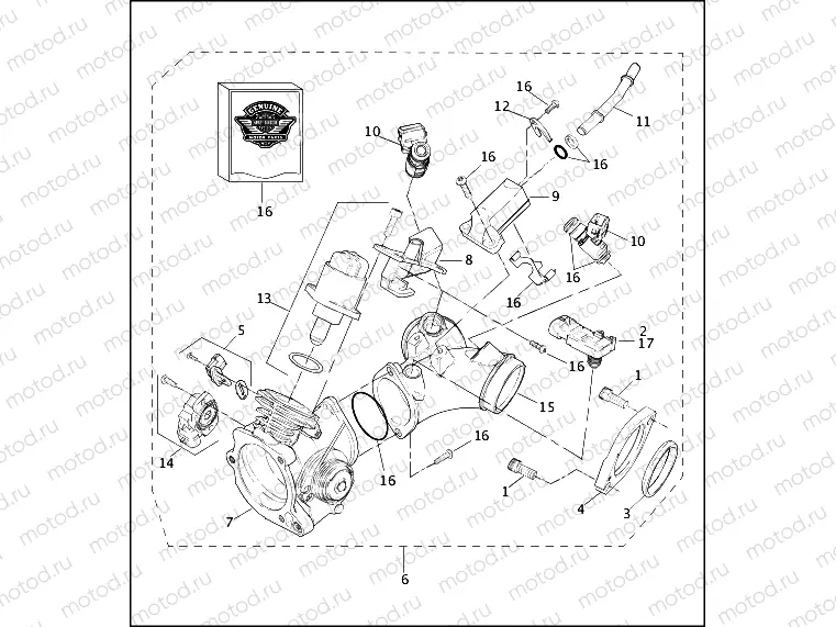 INDUCTION MODULE - FUEL INJECTED