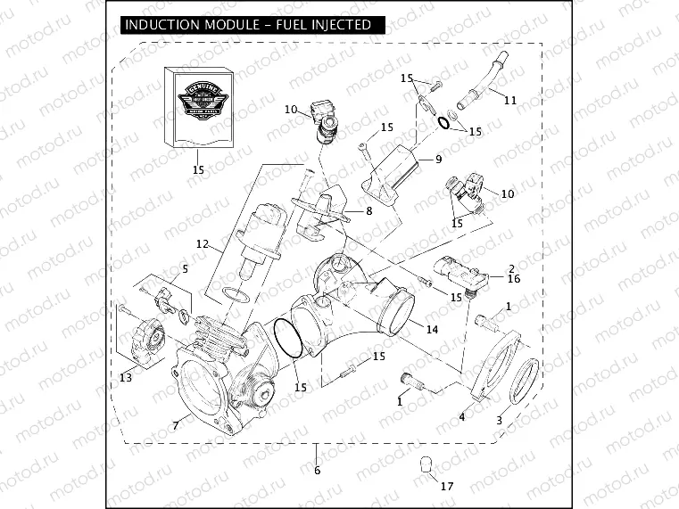 INDUCTION MODULE - FUEL INJECTED