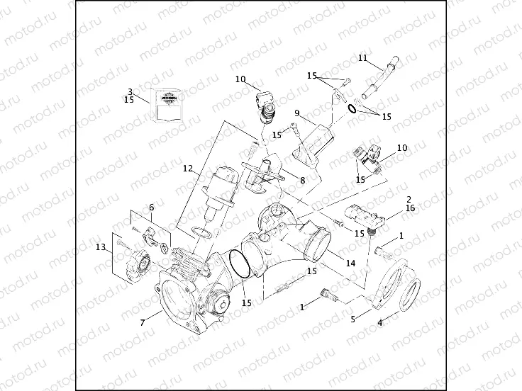 INDUCTION MODULE - FUEL INJECTION