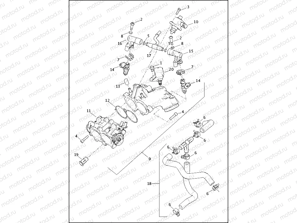 INDUCTION MODULE, FUEL - XG750A
