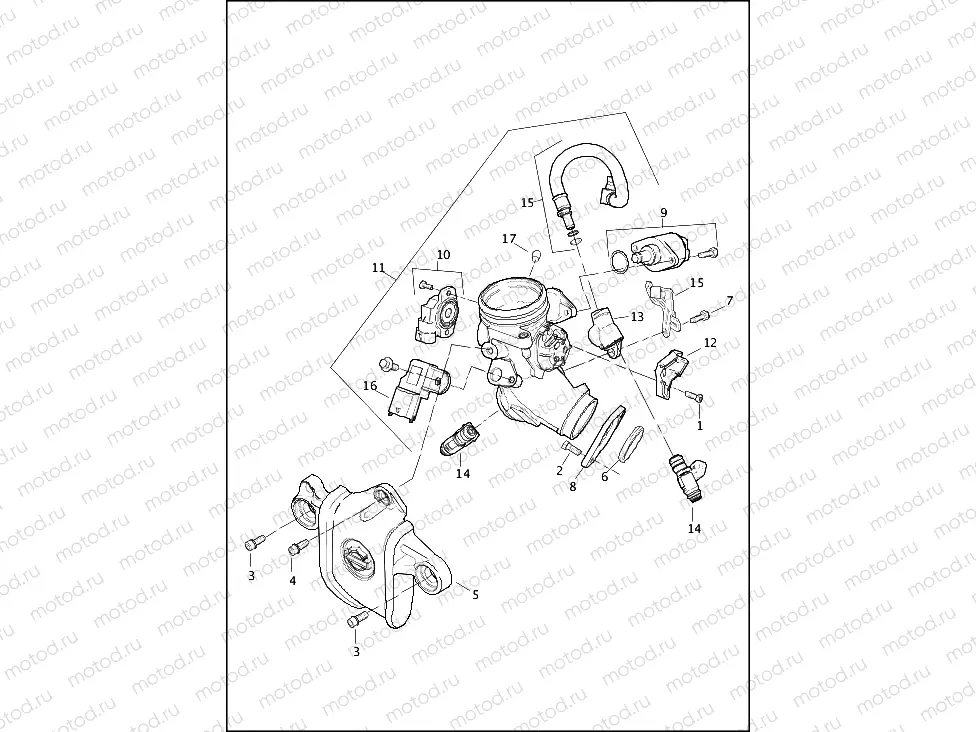 INDUCTION MODULE, FUEL - XR1200X