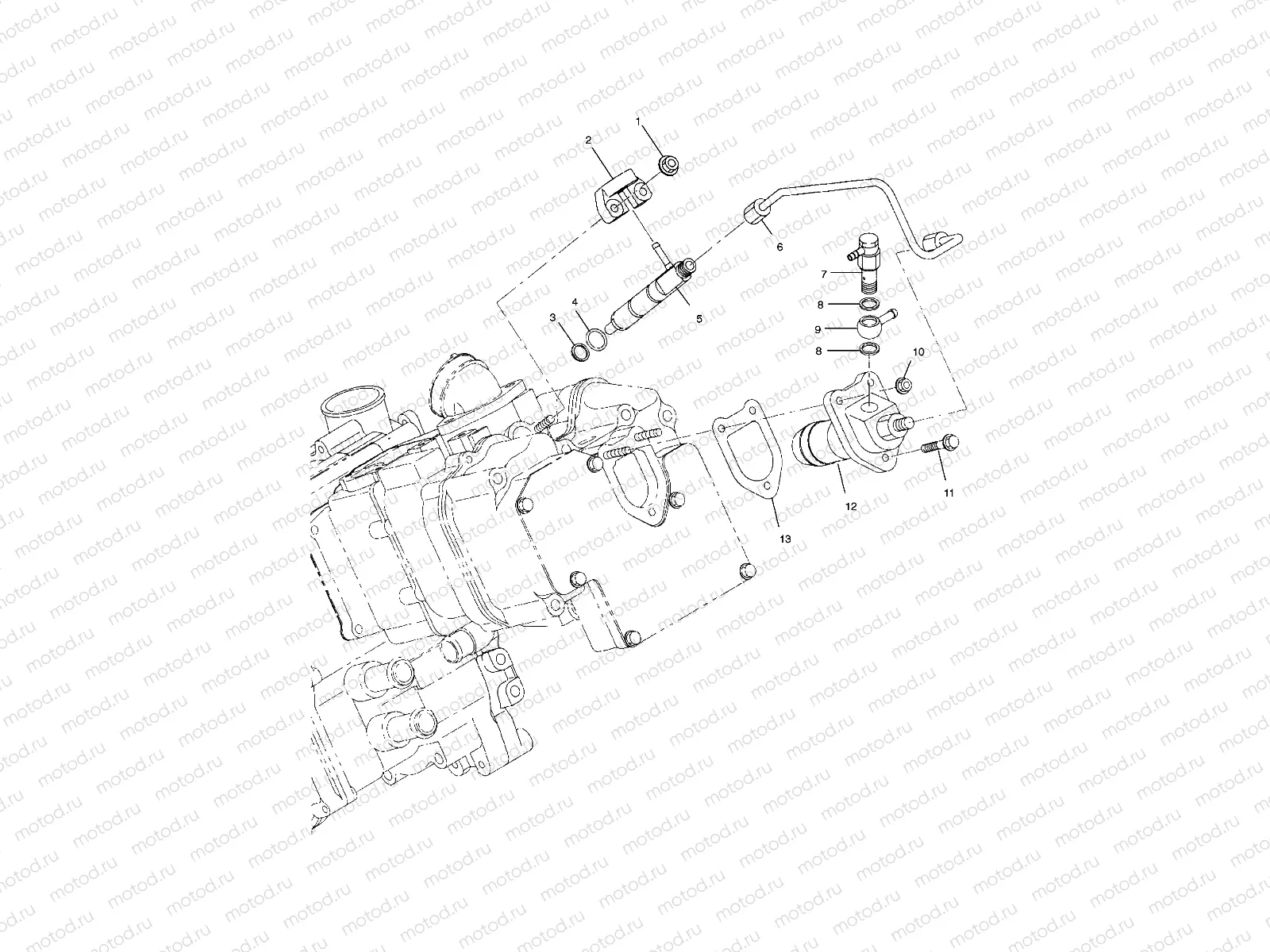 INJECTION PUMP - A10CH46CA (4964376437D012) | INJECTION PUMP - A10CH46CA (4964376437D012)