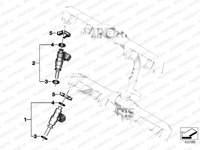 INJECTION VALVES, START VALVES