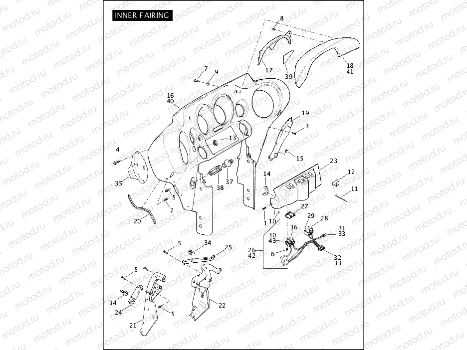 INNER FAIRING (1 OF 2)