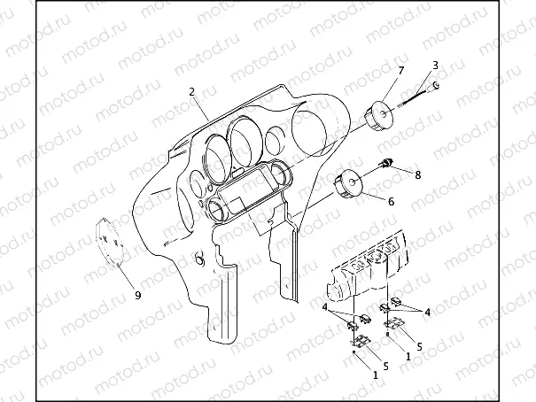 INNER FAIRING - FLHTPI