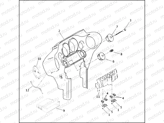 INNER FAIRING - FLHTPI