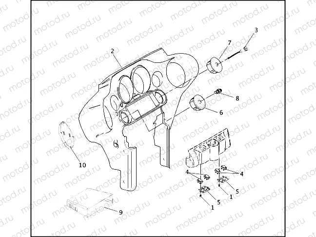 INNER FAIRING - FLHTPI