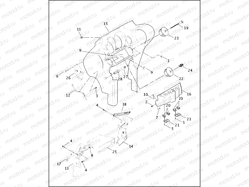 INNER FAIRING - FLHTPI