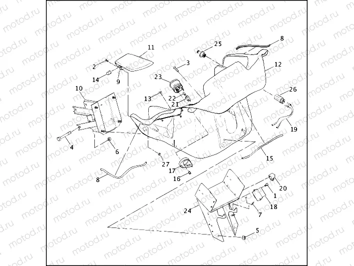 INNER FAIRING - FLTR