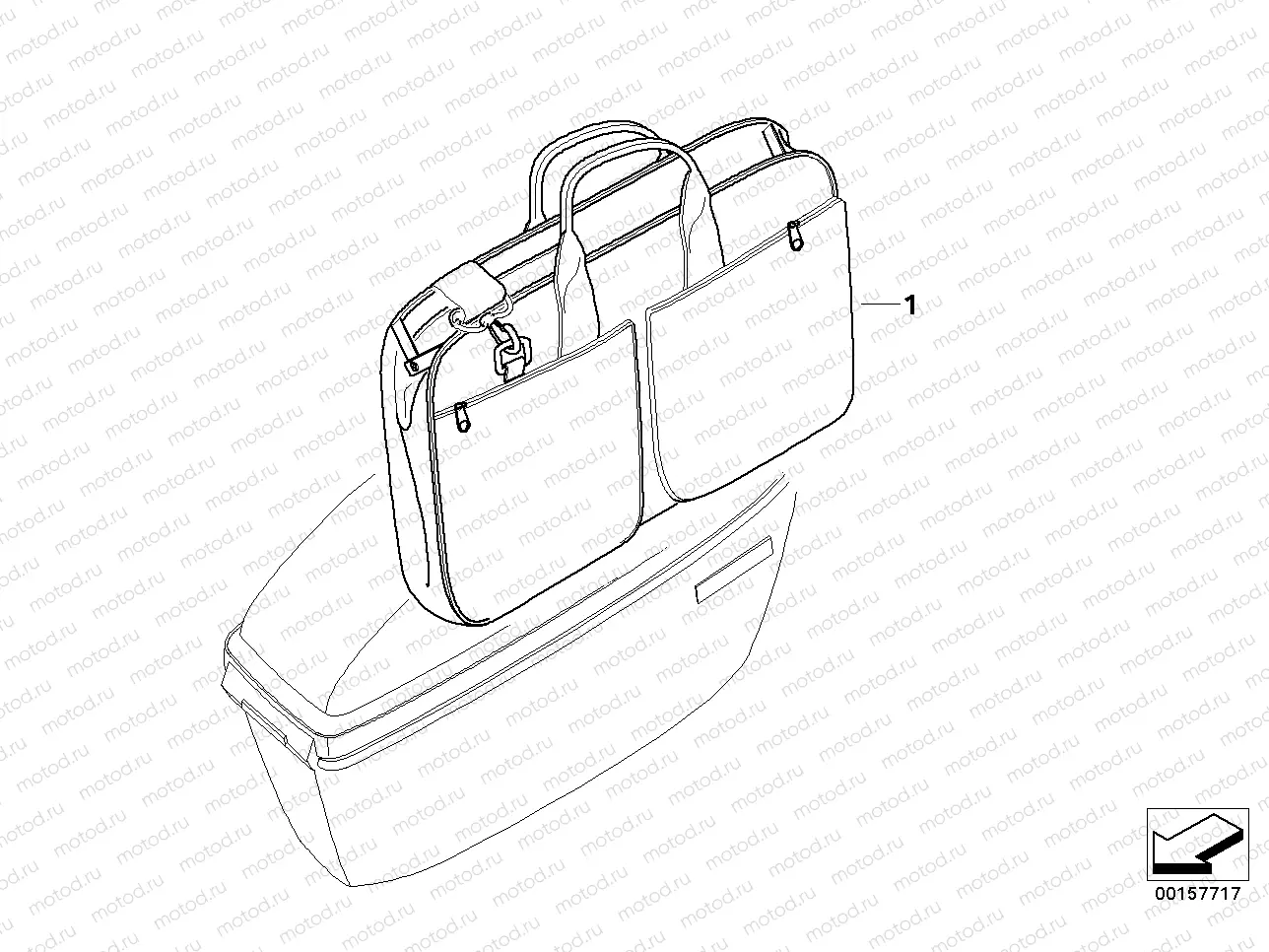 INSIDE POCKET, OFFICIAL VEHICLE CASE