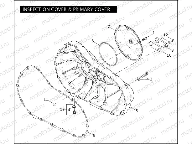 INSPECTION COVER & PRIMARY COVER