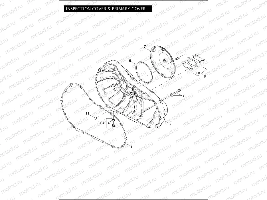 INSPECTION COVER & PRIMARY COVER