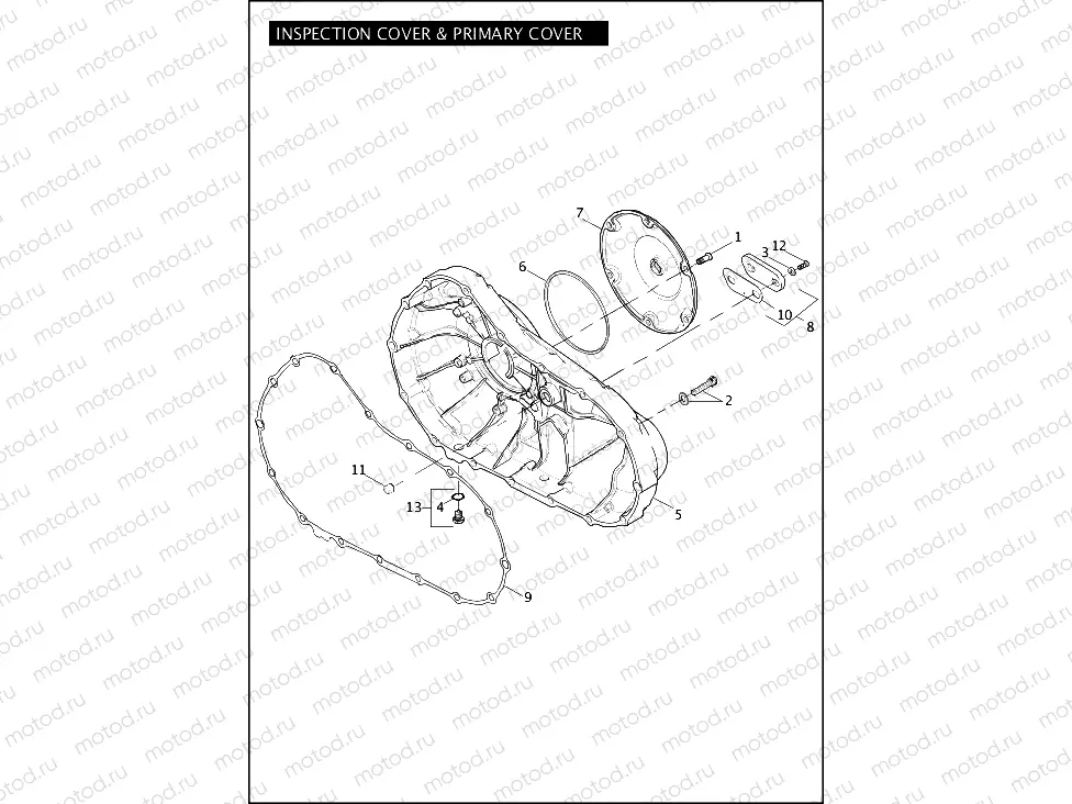 INSPECTION COVER & PRIMARY COVER