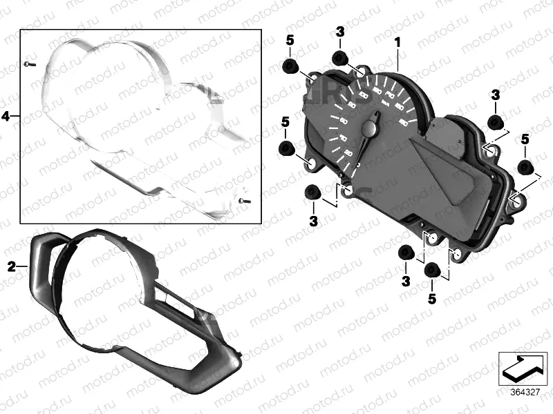 INSTRUMENT CLUSTER