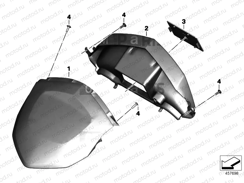 INSTRUMENT COVER FOR NAVIGATOR 5