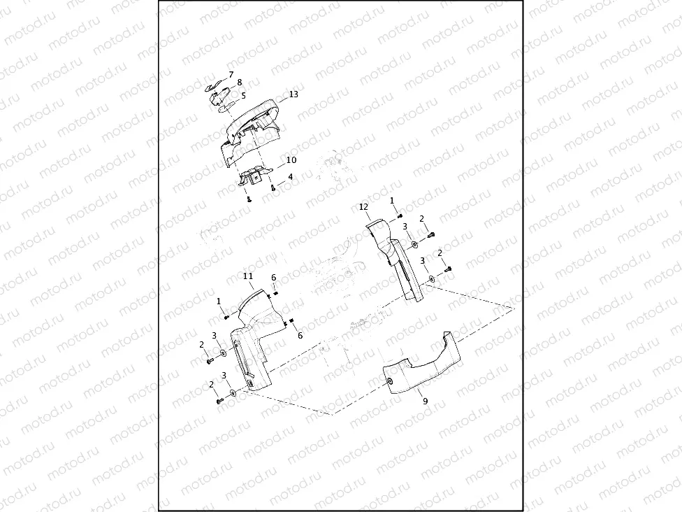 INSTRUMENT HOUSING - FLTRK, FLTRX AND FLTRXS