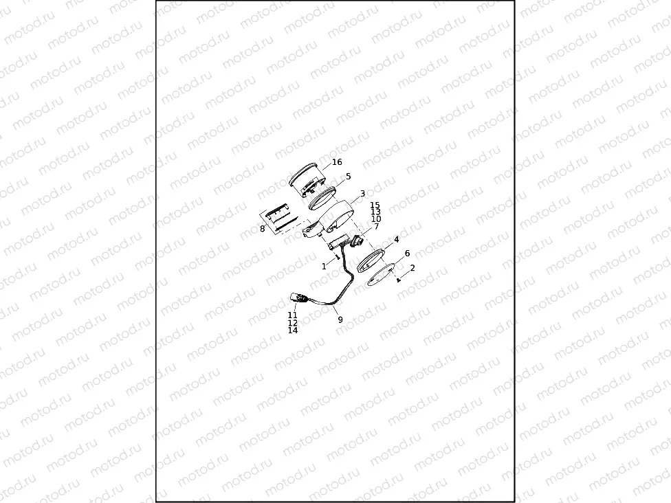 INSTRUMENT MODULE - XL883N