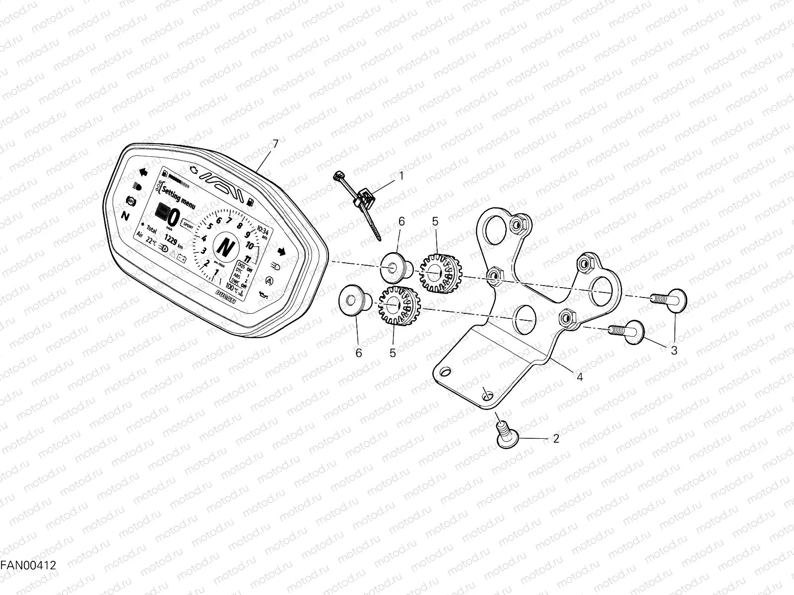 INSTRUMENT PANEL [MOD:M937+]