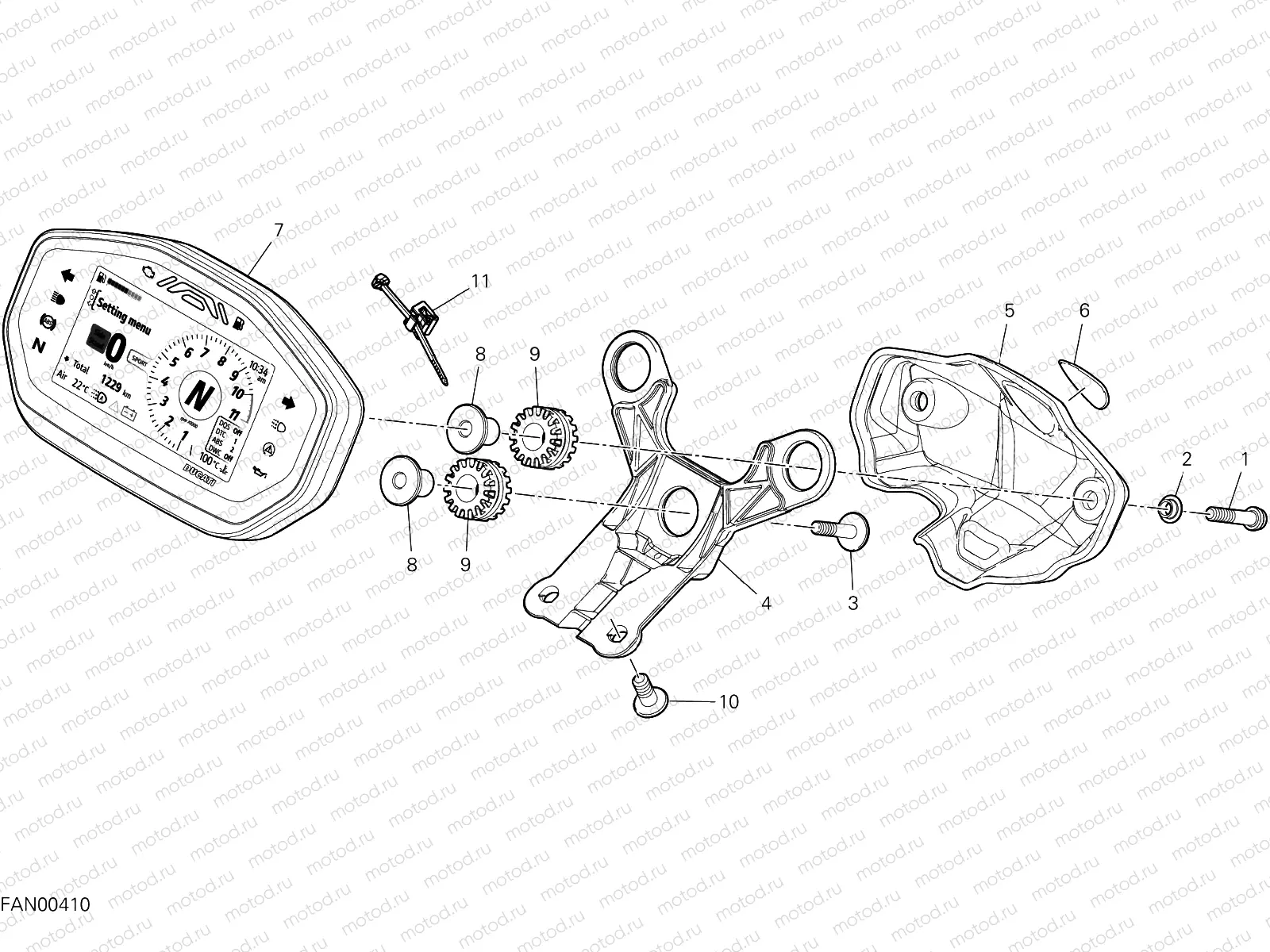 INSTRUMENT PANEL [MOD:M937]