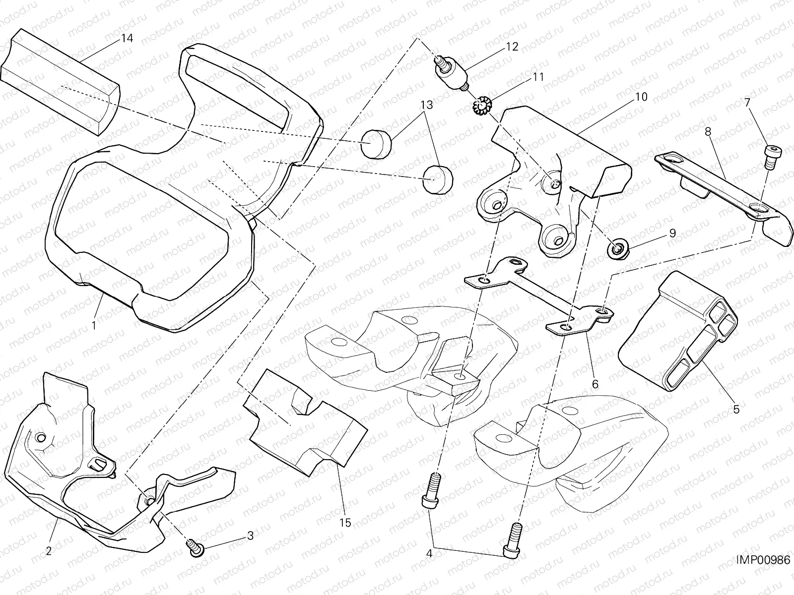 INSTRUMENT PANEL [MOD:XDIAVEL]
