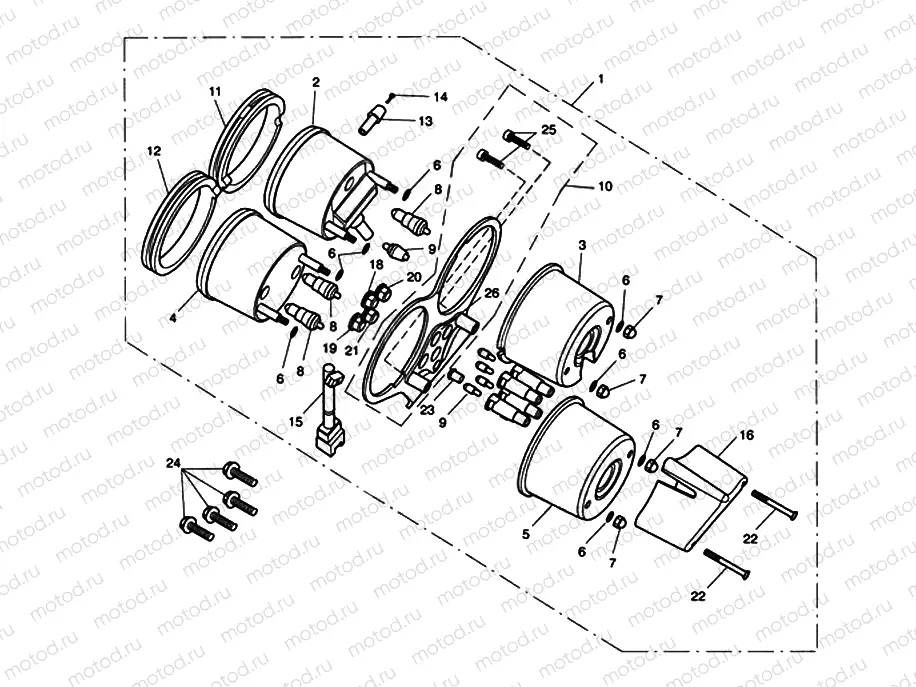 Instruments Bonneville T100