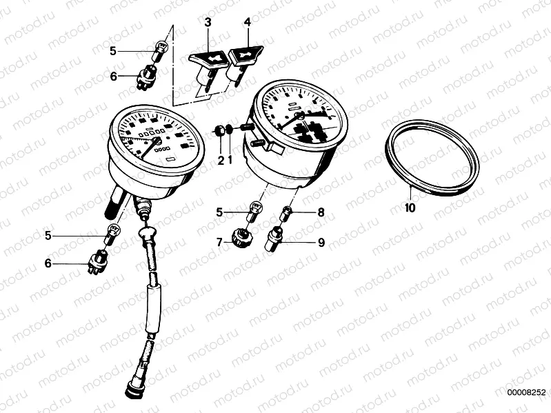 Instruments combinat-.single components