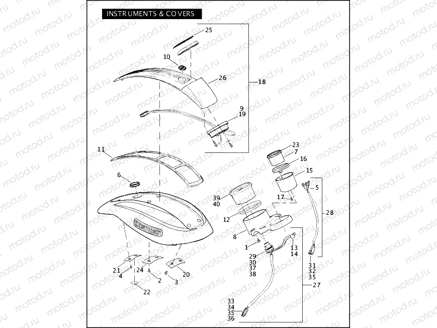 INSTRUMENTS & COVERS