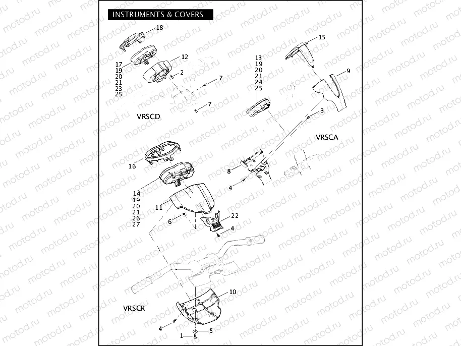 INSTRUMENTS & COVERS
