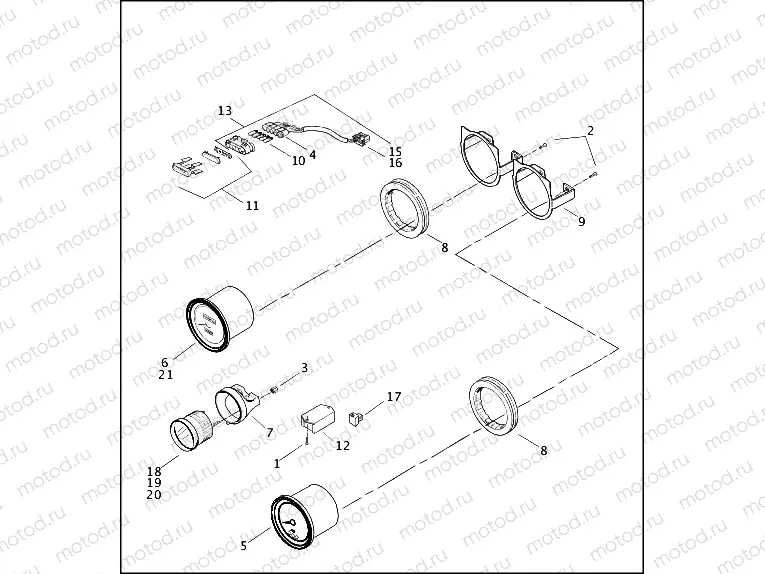 INSTRUMENTS - FLHTPI