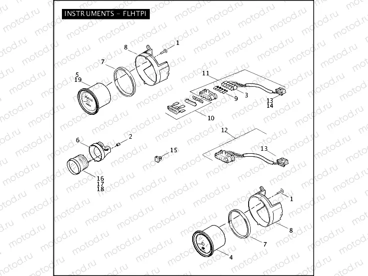 INSTRUMENTS - FLHTPI