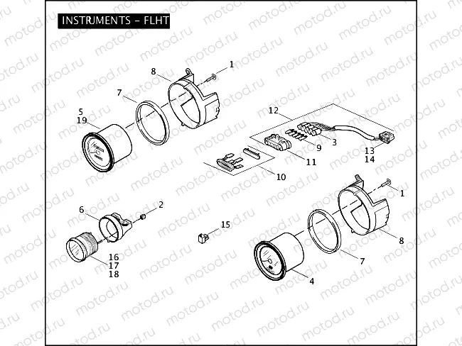 INSTRUMENTS - FLHTPI