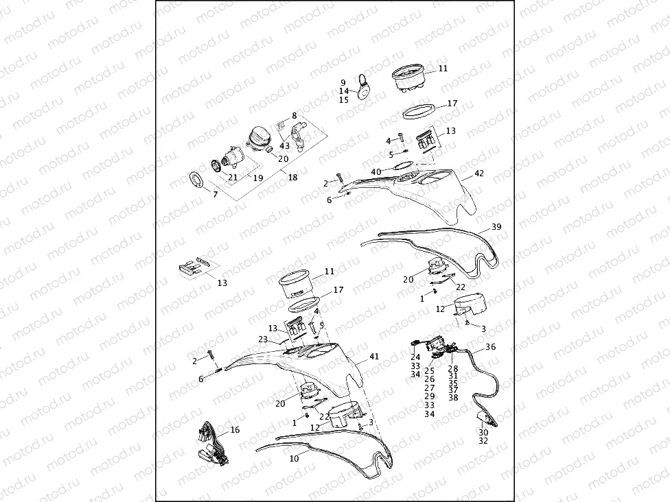 INSTRUMENTS - FXDB, FXDBP, FXDBC AND FXDWG (1 OF 2)