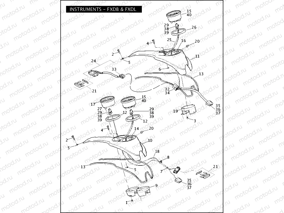INSTRUMENTS - FXDB & FXDL