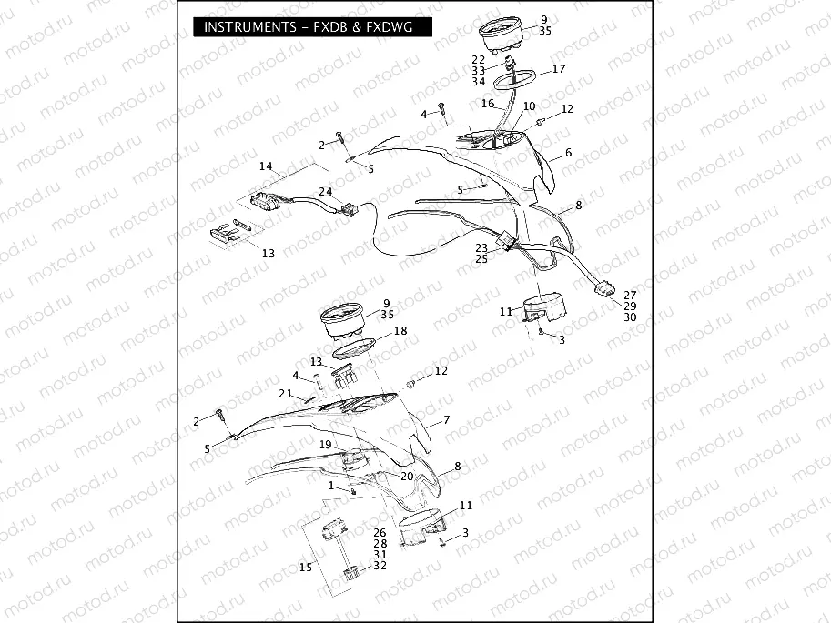 INSTRUMENTS - FXDB & FXDWG