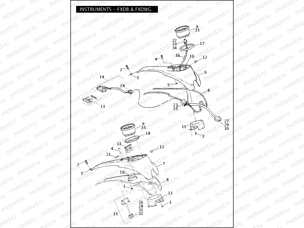 INSTRUMENTS - FXDB & FXDWG