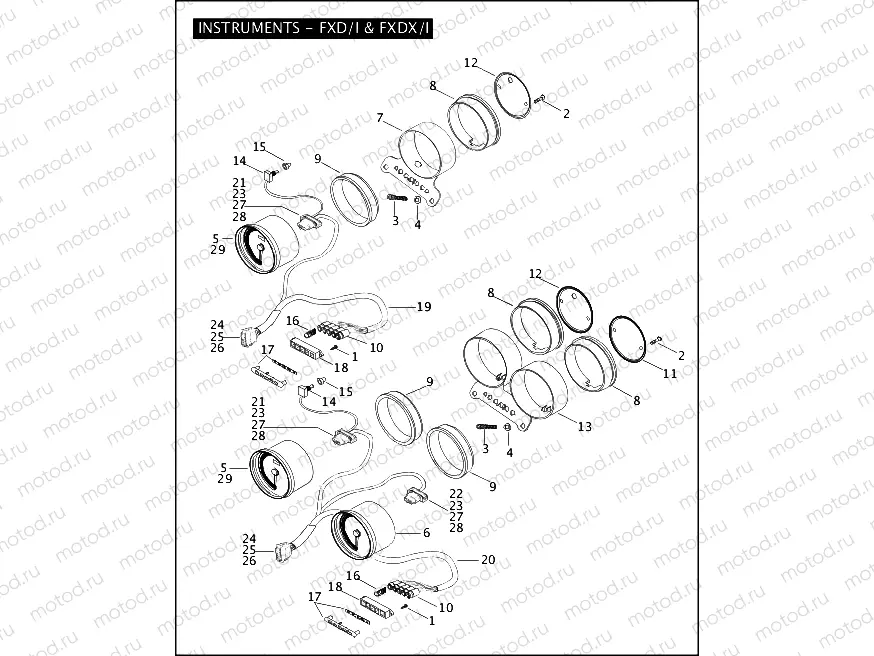INSTRUMENTS - FXD/I & FXDX/I