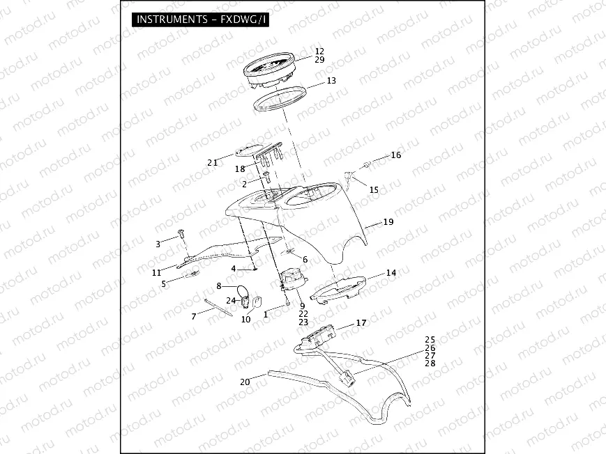 INSTRUMENTS - FXDWG/I