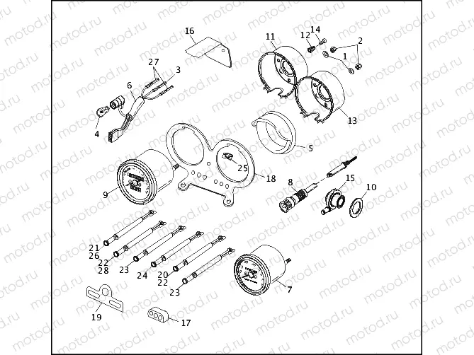 INSTRUMENTS & INDICATOR LAMPS - FXRP