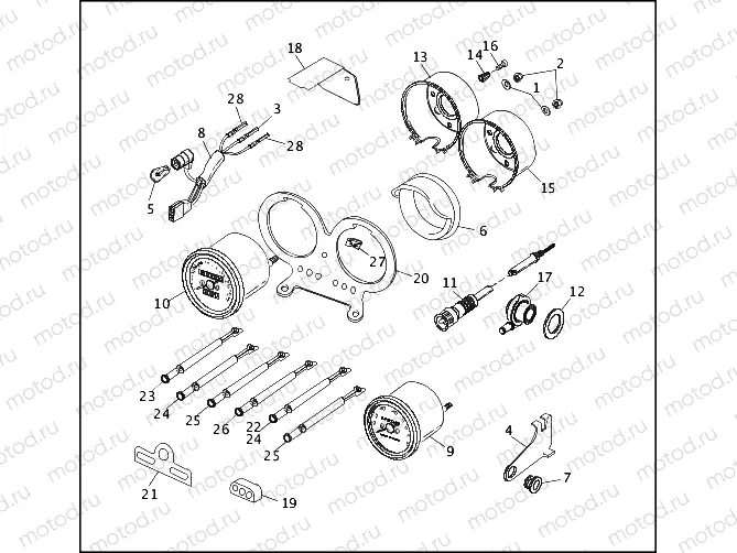 INSTRUMENTS & INDICATOR LAMPS - FXRP