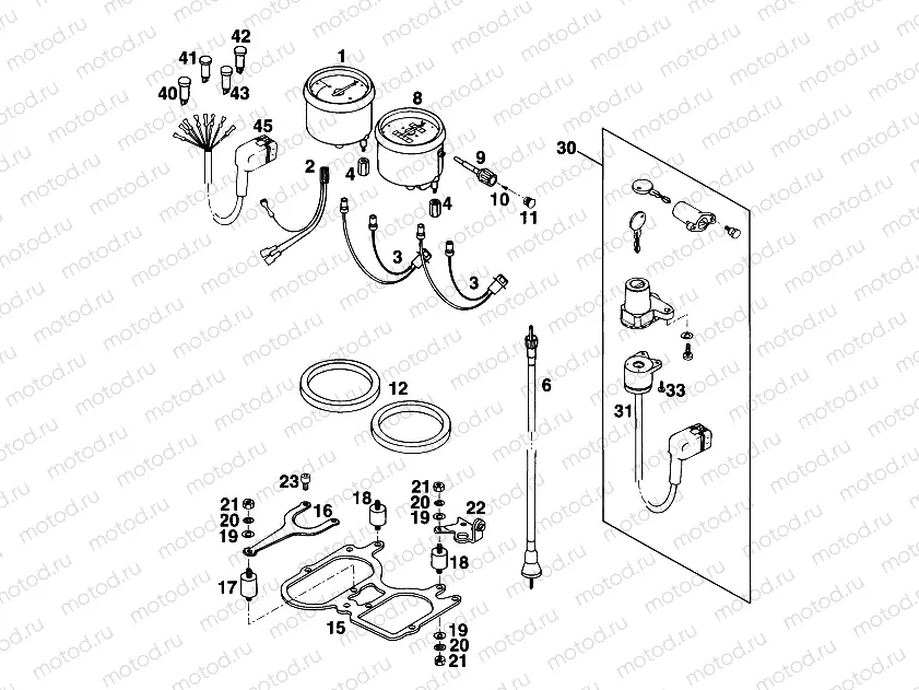 INSTRUMENTS / LOCK SYSTEM