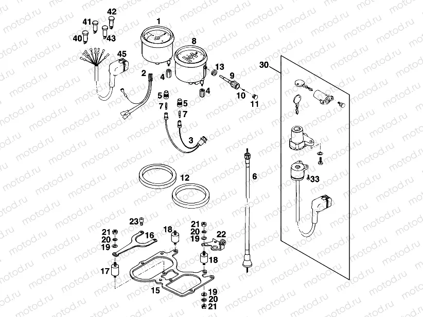 INSTRUMENTS / LOCK SYSTEM