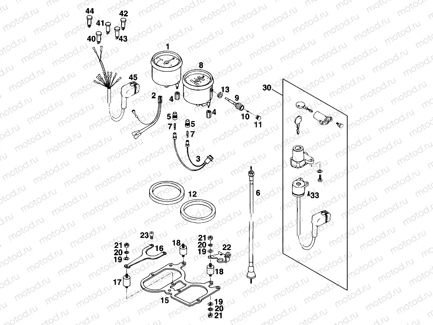 INSTRUMENTS / LOCK SYSTEM