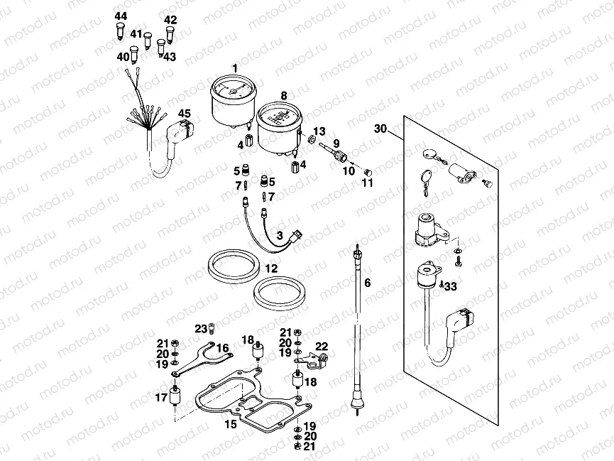 INSTRUMENTS / LOCK SYSTEM
