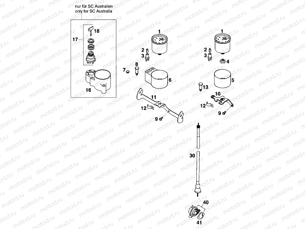 INSTRUMENTS / LOCK SYSTEM