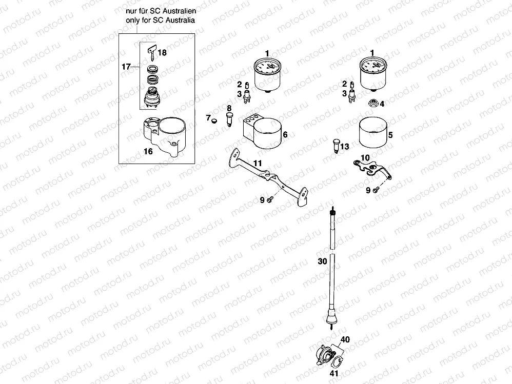 INSTRUMENTS / LOCK SYSTEM