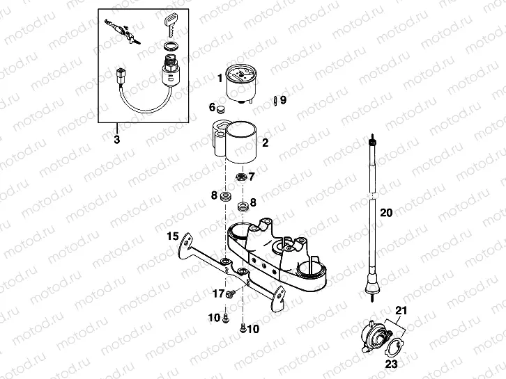 INSTRUMENTS / LOCK SYSTEM